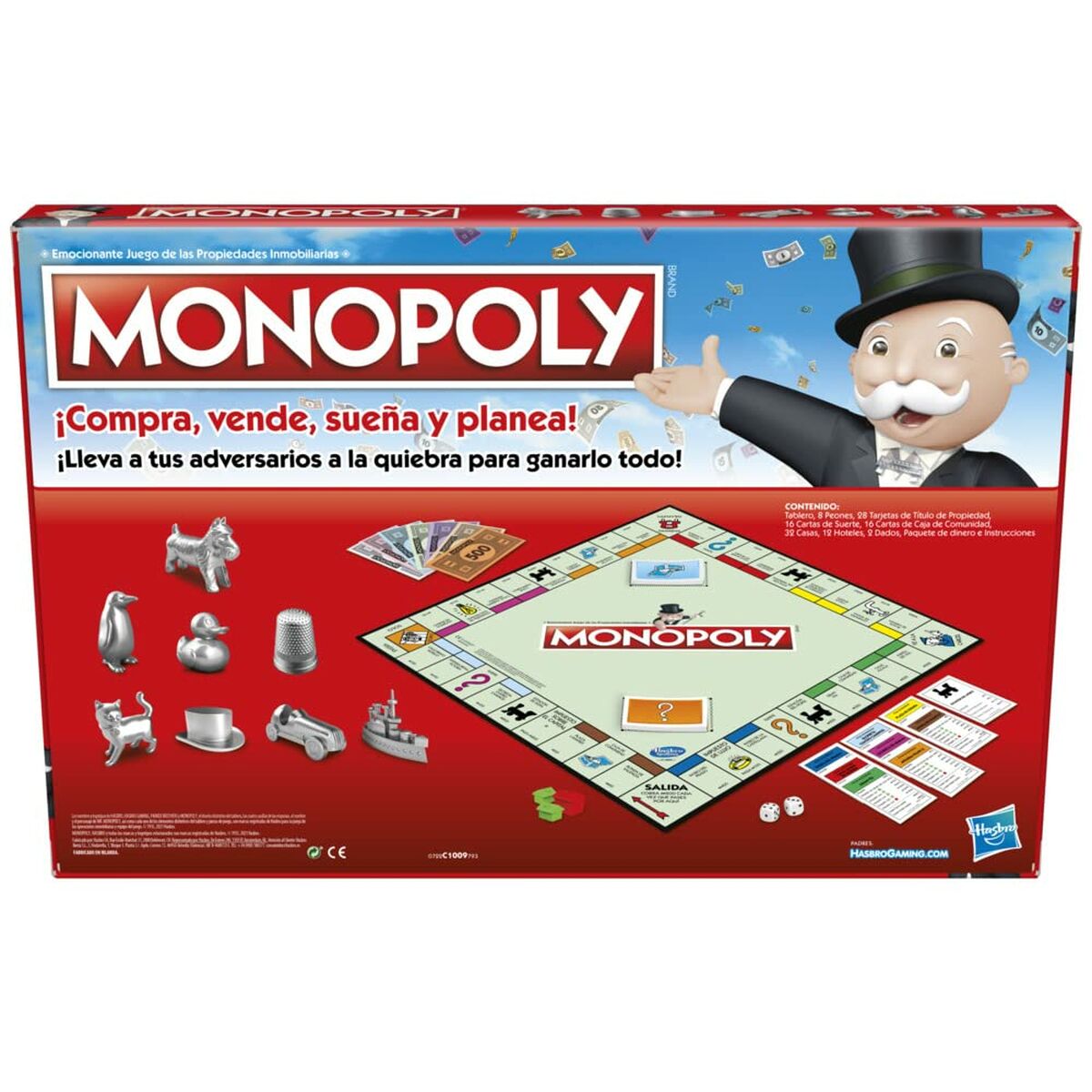 Gra Planszowa Hasbro Monopoly Clasico Madrid ES